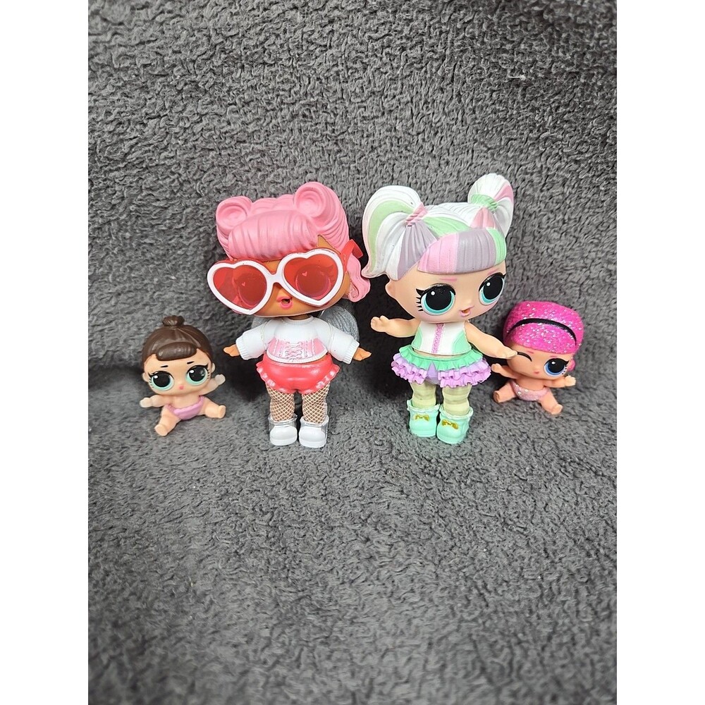 Lot Of 4 LOL Surpise Dolls MGA Babies